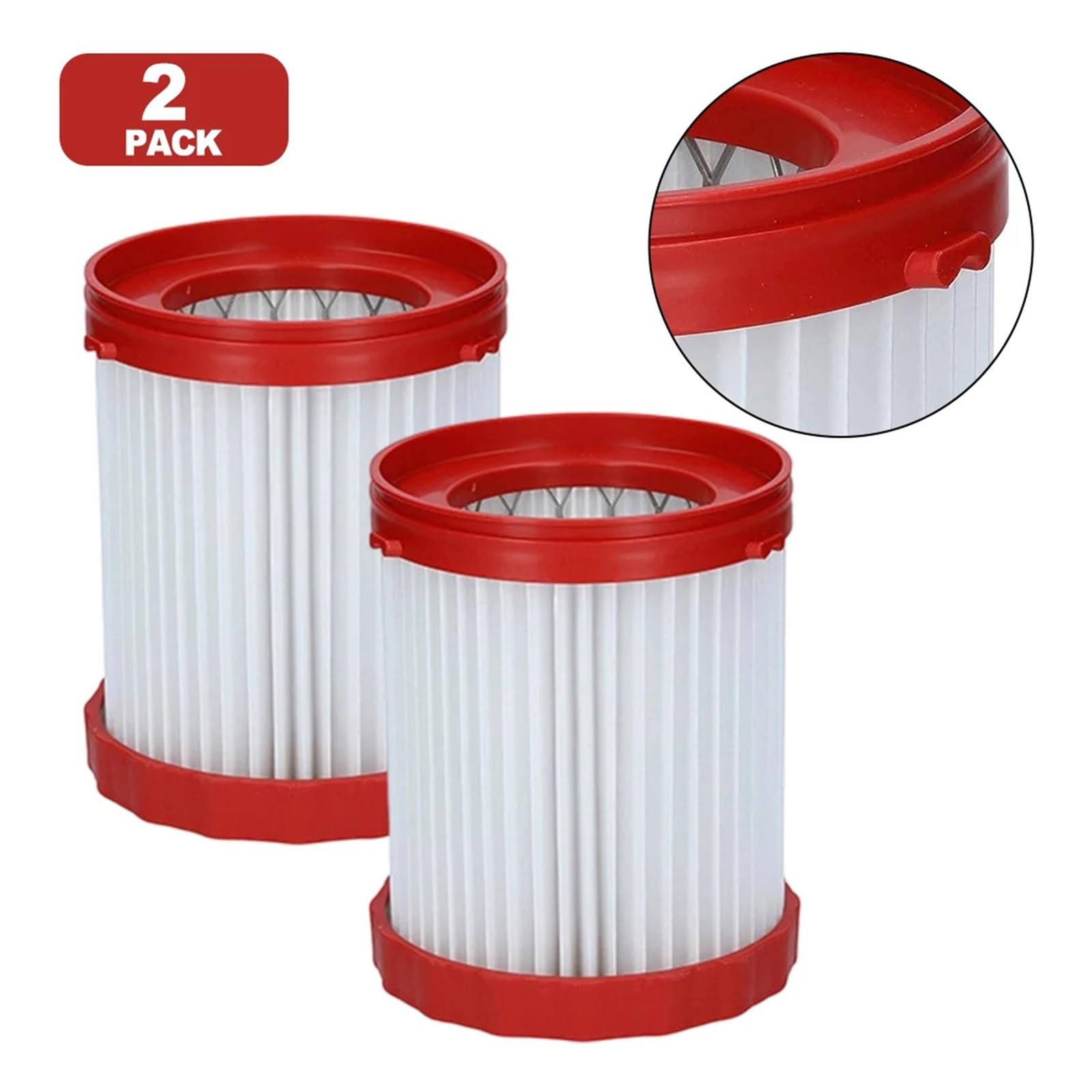 Filtro for aspirapolvere umido/secco, compatibile con Bosch, VF320H 18V Filtro lavabile 18V 2,6 galloni Aspirapolvere umido/secco Parti domestiche