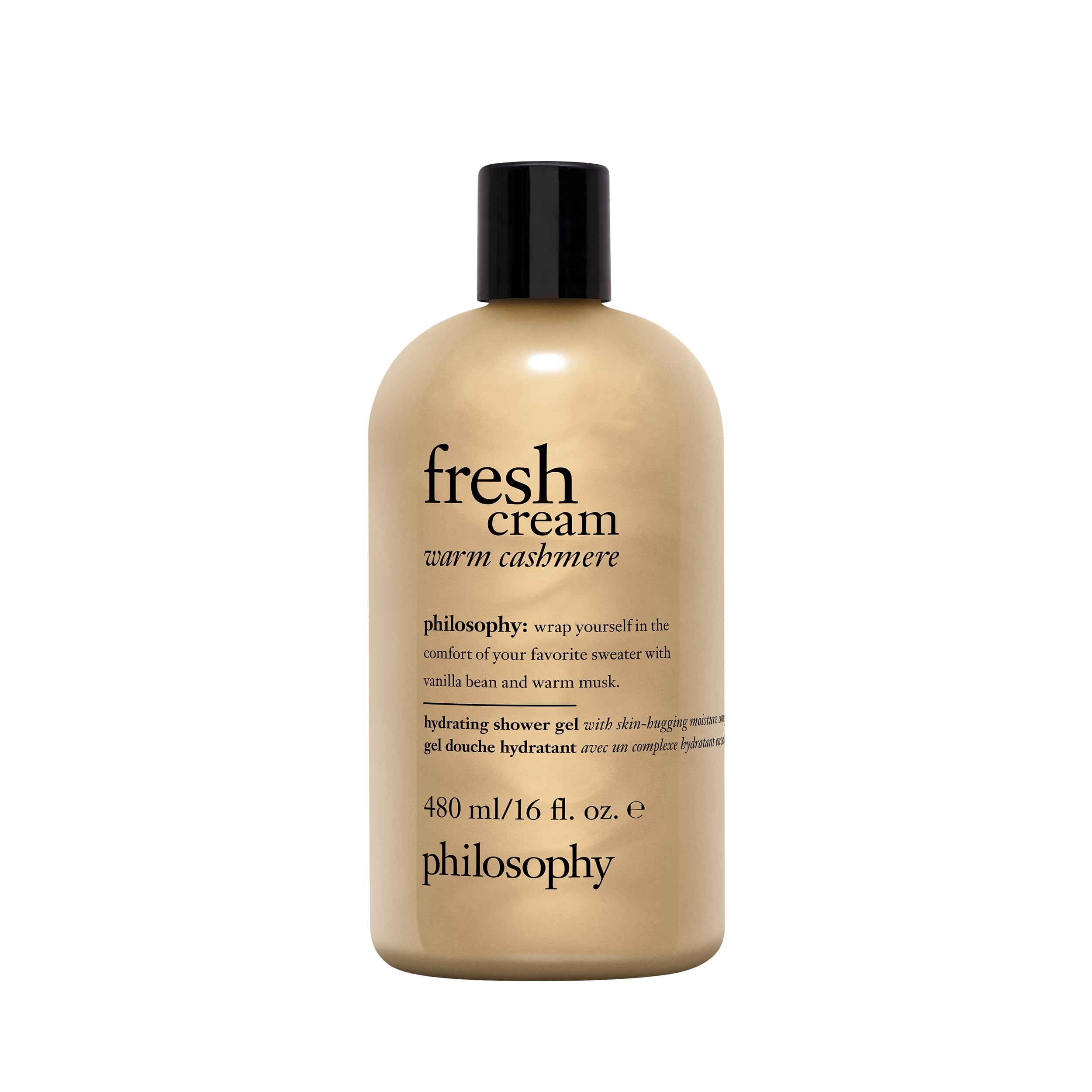 philosophy fresh cream warm cashmere hydrating shower gel