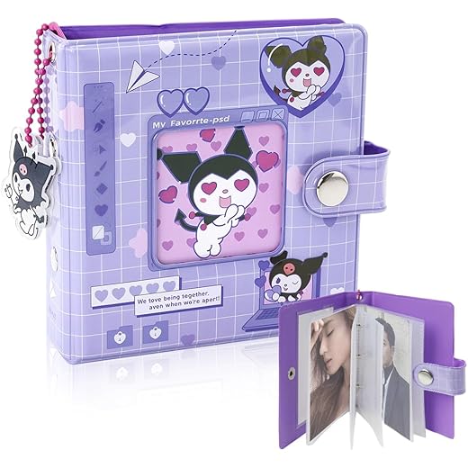 Kuromi Pocket Photo Album 40 Photos