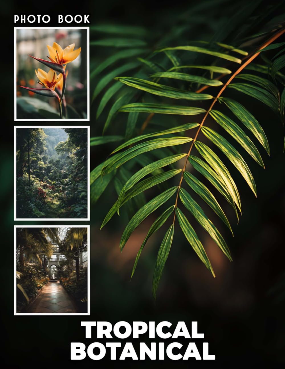 Tropical Botanical Photobook: Tropical Botanical Photography Showcasing Lush Greenery, Vibrant Flowers, And Exotic Plant Life