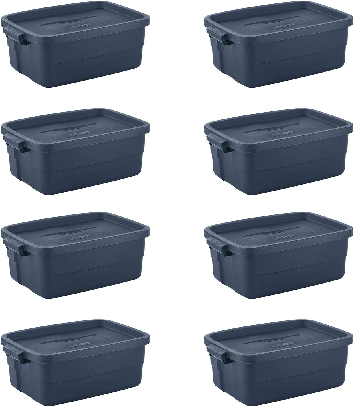 Amazon.com: Rubbermaid Roughneck Clear 50 Qt/12 Gal Storage Containers ...