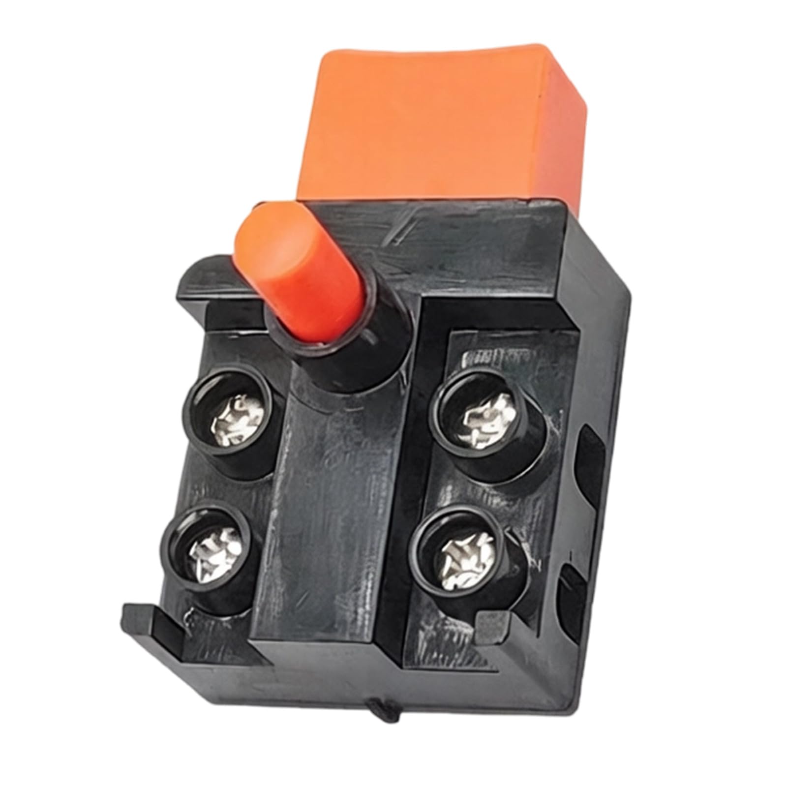 Tappo di controllo della riparazione della pialla, 1 pezzo, pulsante per utensili elettrici modellato con quattro viti terminali per progetti di manutenzione in officina e pulsante di attuatore di