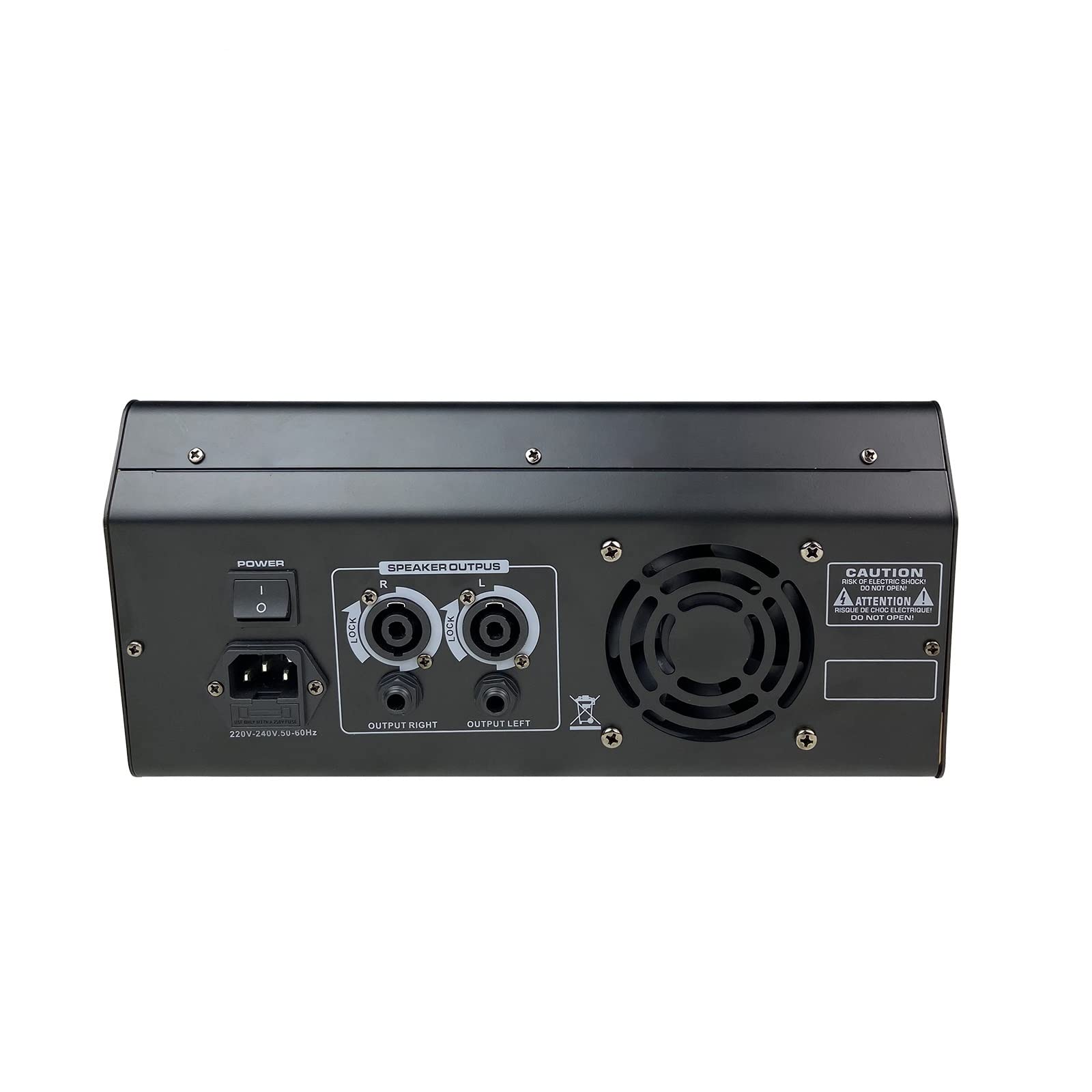 Mezclador de DJ, Consola mezcladora Digital profesional, equipo de música, mezclador de Dj de estudio, sonido con amplificador, Decks de DJ