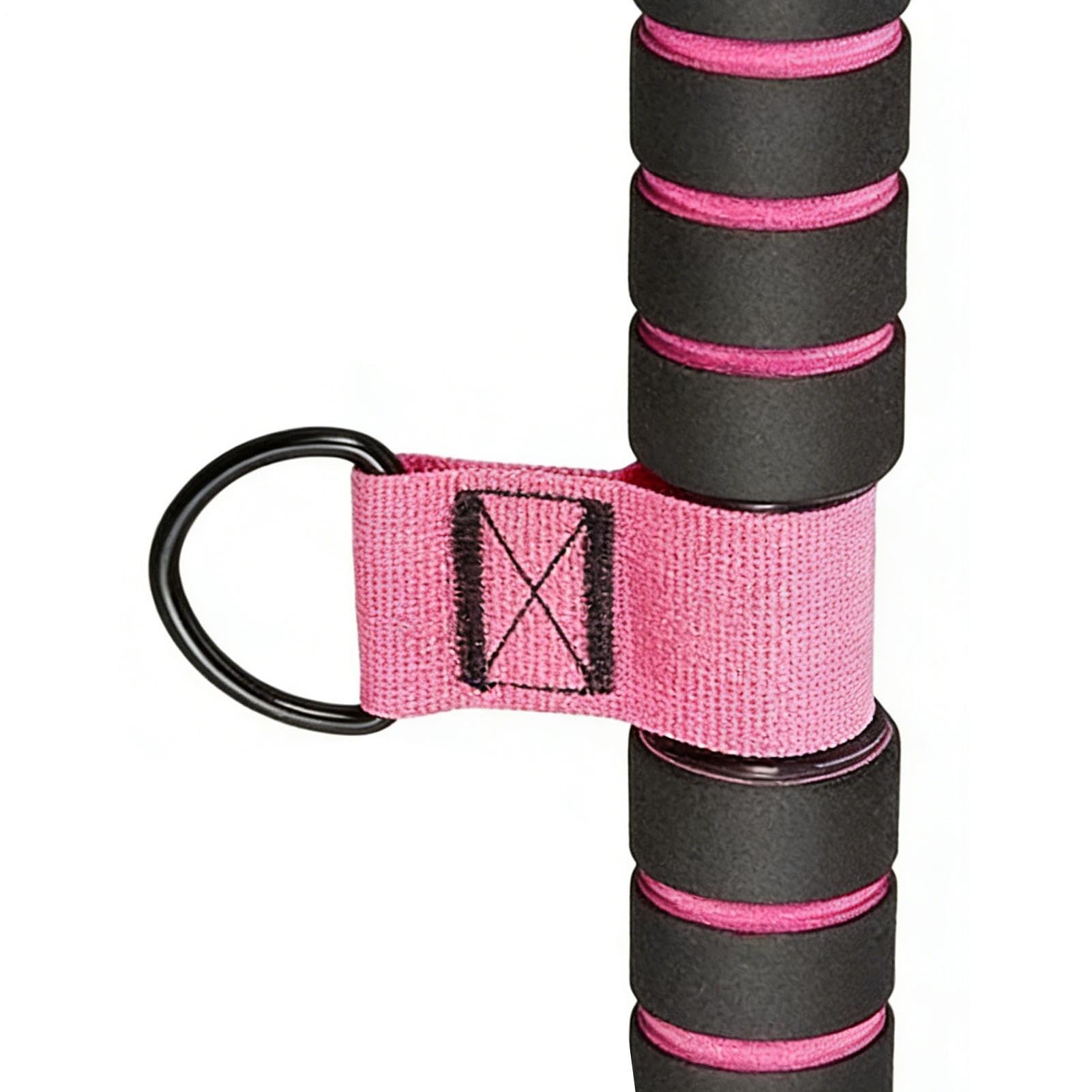 Fasce Elastiche con Pedali Set di Attrezzi Elastici da Allenamento | con Maniglia e Fasce Elastiche a Pedale Staccabili per Esercizio per Fitness Pilates Allenamento Palestra Domestica