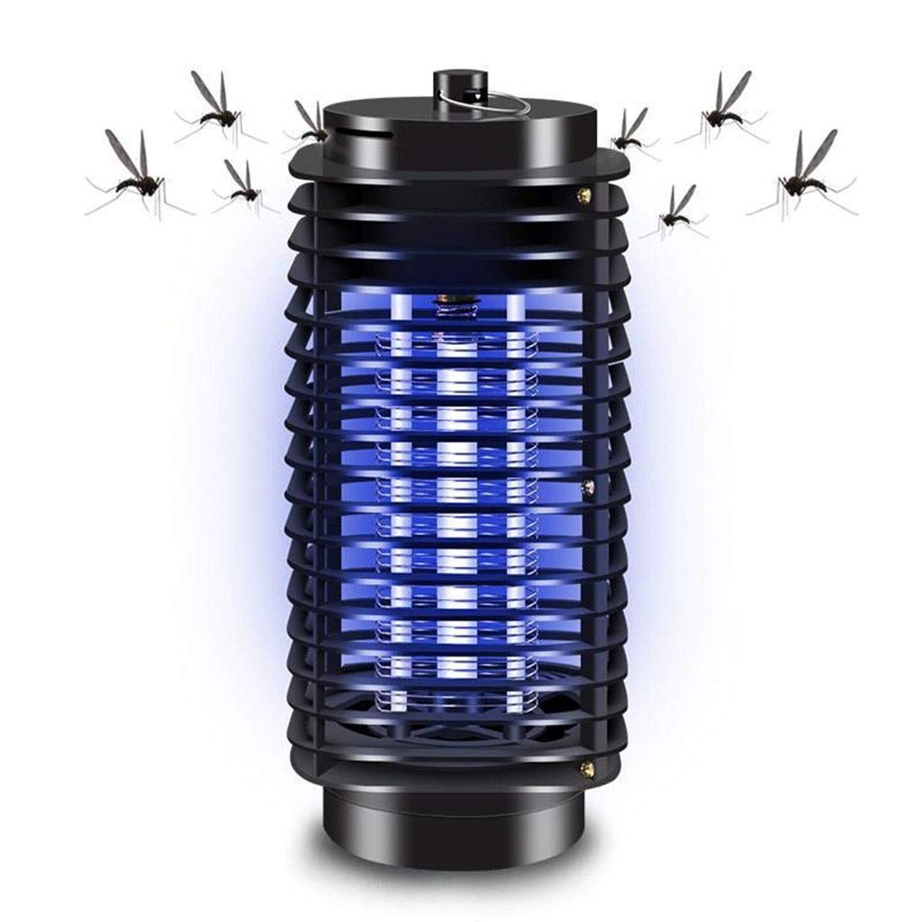 TEmkin Lampada antizanzare con Trappola per zanzare, Lampada elettrica antizanzare, Lampada antizanzare a LED per Controllo Trappola antizanzare da Campeggio silenziosa per Interni ed Esterni