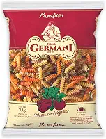Germani Alimentos Macarrão Parafuso Com Vegetais Casa Germani 500G Massa Parafuso De Sêmola Com Vegetais Pasta Fusilli Tre Verdure Vermelho Delícia Saborosa E Colorida Receita Caseira Desde 1892