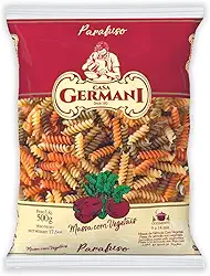 Germani Alimentos Macarrão Parafuso Com Vegetais Casa Germani 500G Massa Parafuso De Sêmola Com Vegetais Pasta Fusilli Tre Verdure Vermelho Delícia Saborosa E Colorida Receita Caseira Desde 1892