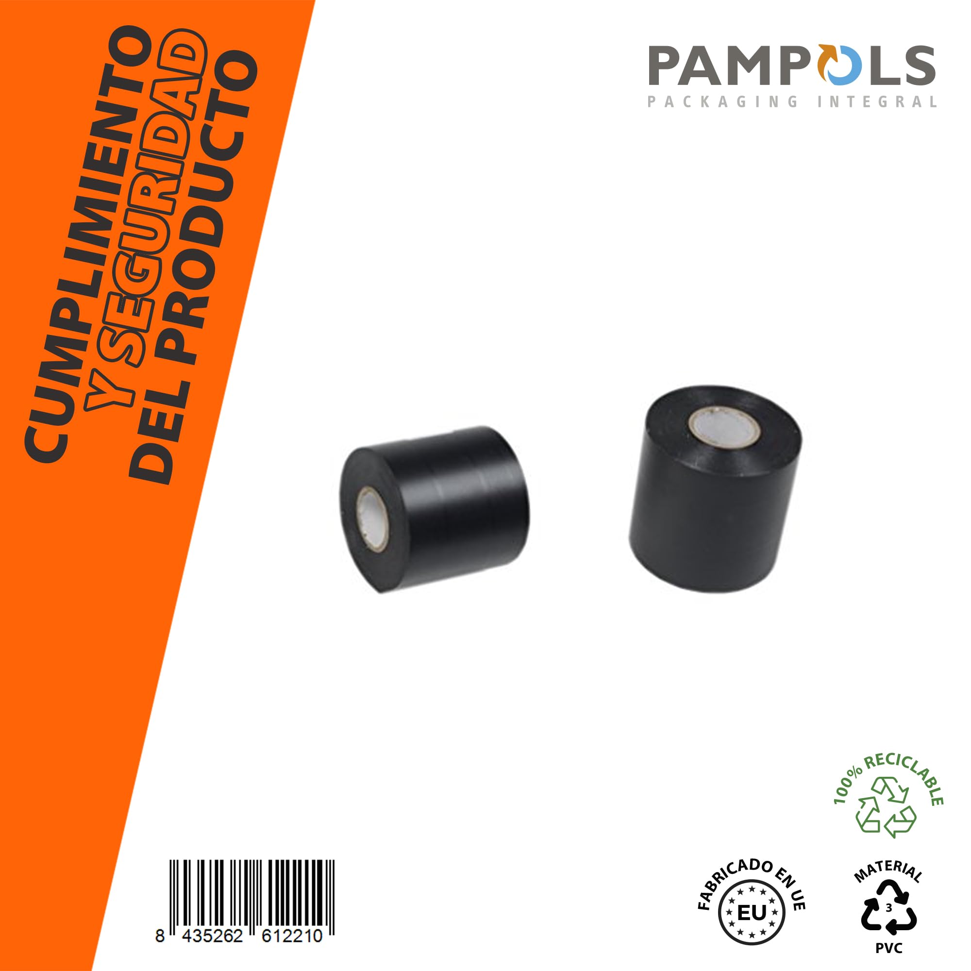 Cinta Adhesiva Agrícola Negra para Reparación de Plástico de Silos, Toldos, Piscinas, Láminas Aislantes, Films para Jardín y Cultivo, Resistente al Exterior Sol UV Lluvia 8cm x 30m