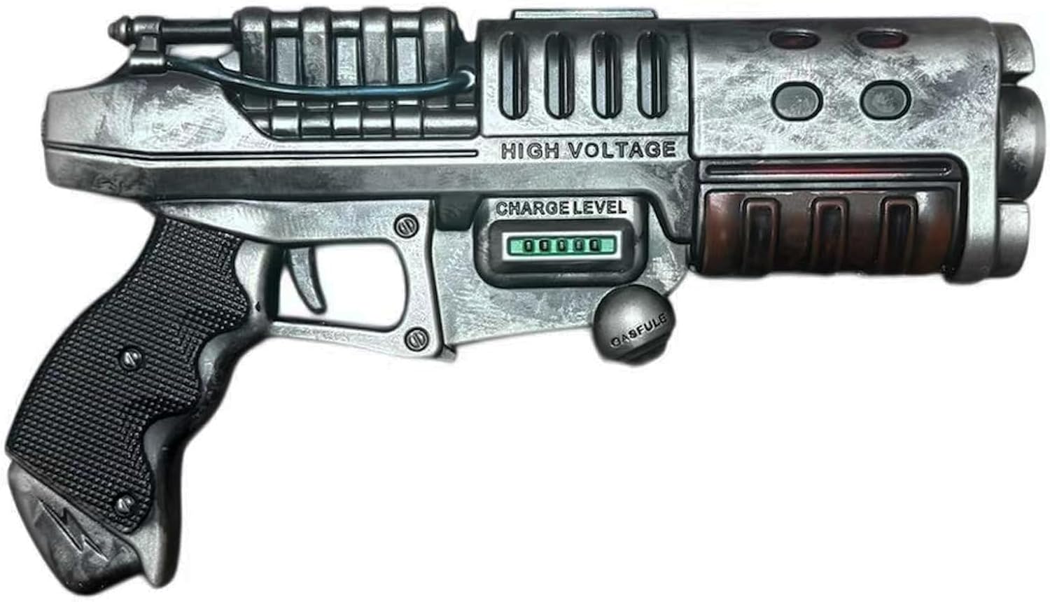 Foam Display Blaster 12.5" – Industrial Retro Design, Solid High-Density Build, Non-Functional Cosplay Piece for Adult Collection