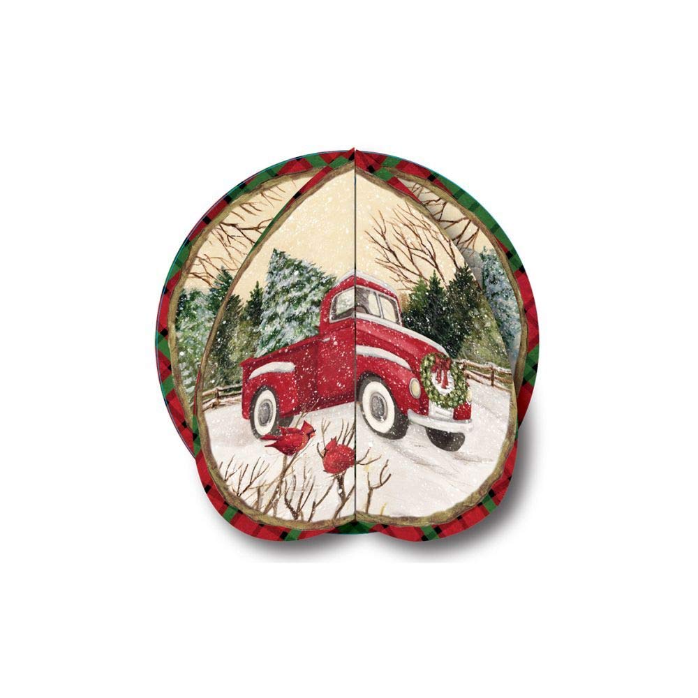 Winter Barn : Alan Giana Box Of 14 Deluxe Glitter Christmas Cards