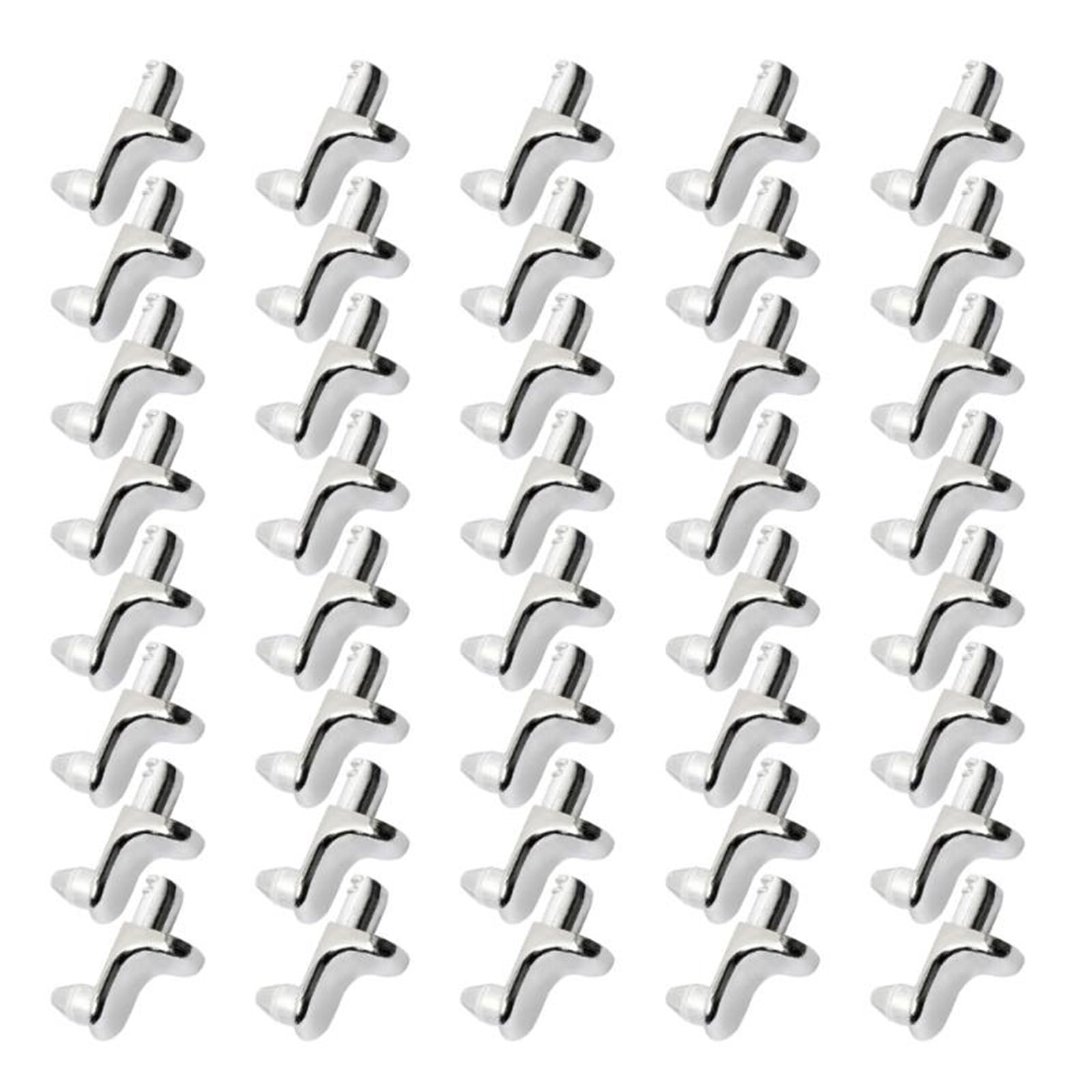 150pcs Zinc Alloy Shelf Pins Shelf Supports for Adjustable Shelving