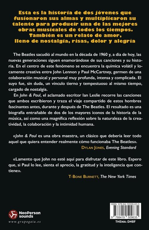 John y Paul: Una historia de amor en canciones. (NeoPerson Sounds)