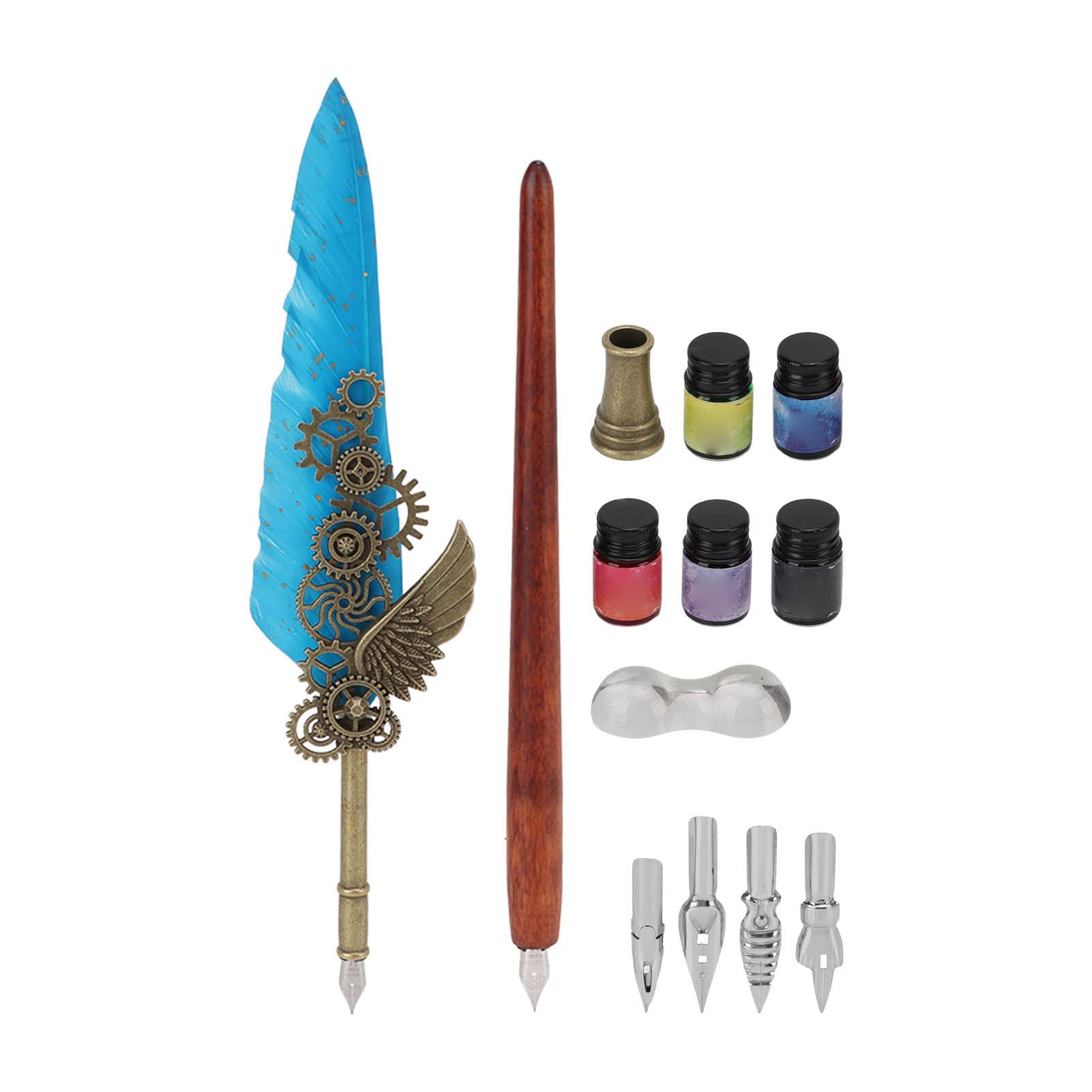 Stylo plume pour écriture fluide Golden Lake SP284711 sans taches ni bavures