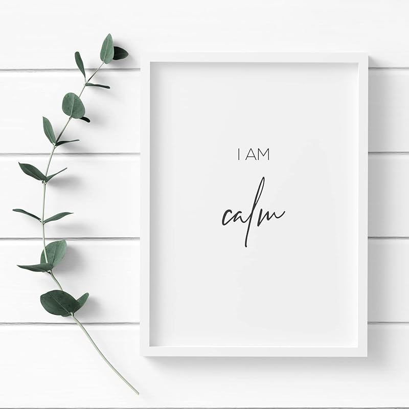 I Am Calm | Affirmation Print | Inspirational Wall Art | Motivational ...
