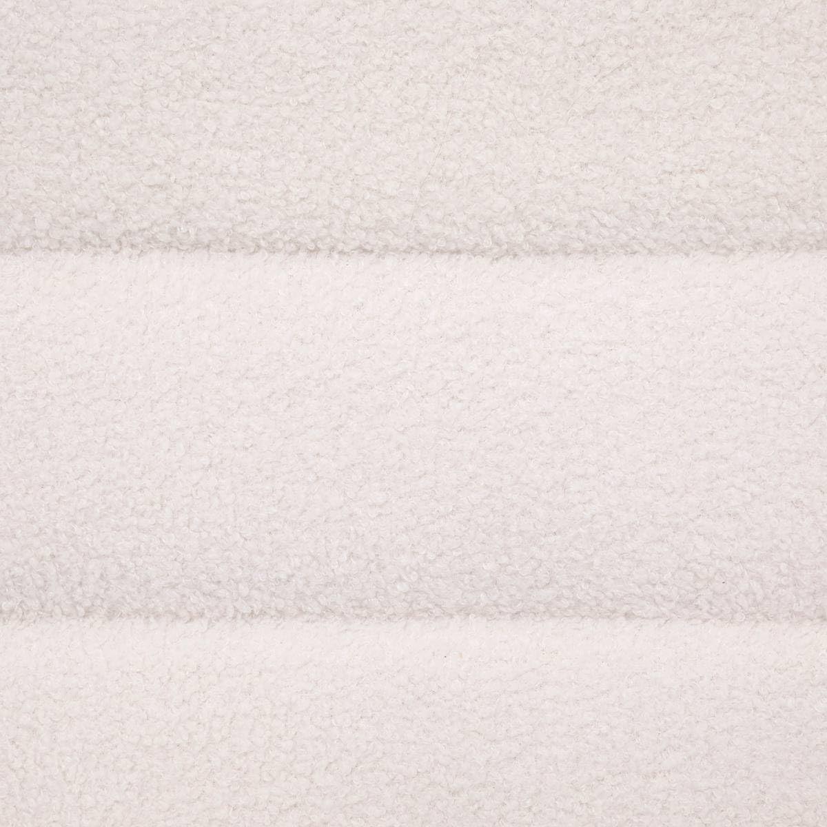 Atmosphera - Panca Sinan - Bouclette, 100 x 40 cm, colore: Bianco