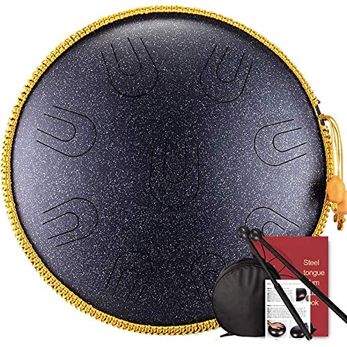 Tongue Drum 14 pulgadas 9 notas acero cobre miniatura 1