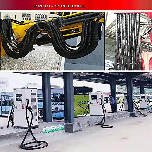 TINGCHAO Protezione del Tubo Flessibile a Spirale