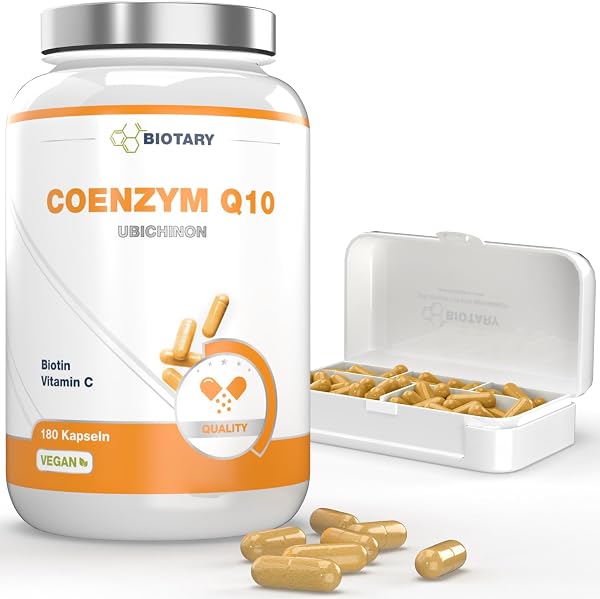 BIOTARY Coenzyme Q10 200mg met vitamine C en B-complex