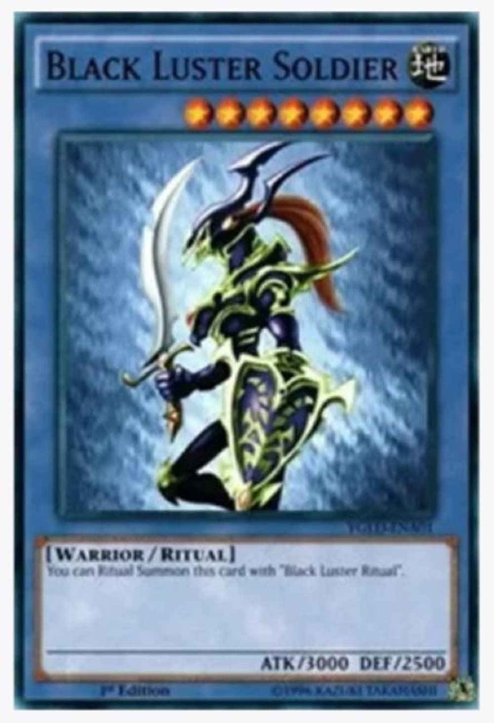 black luster soldier yugioh card worth Amazon.com: yugioh - Black Luster Soldier YGLD-ENA01 1st Edition Common