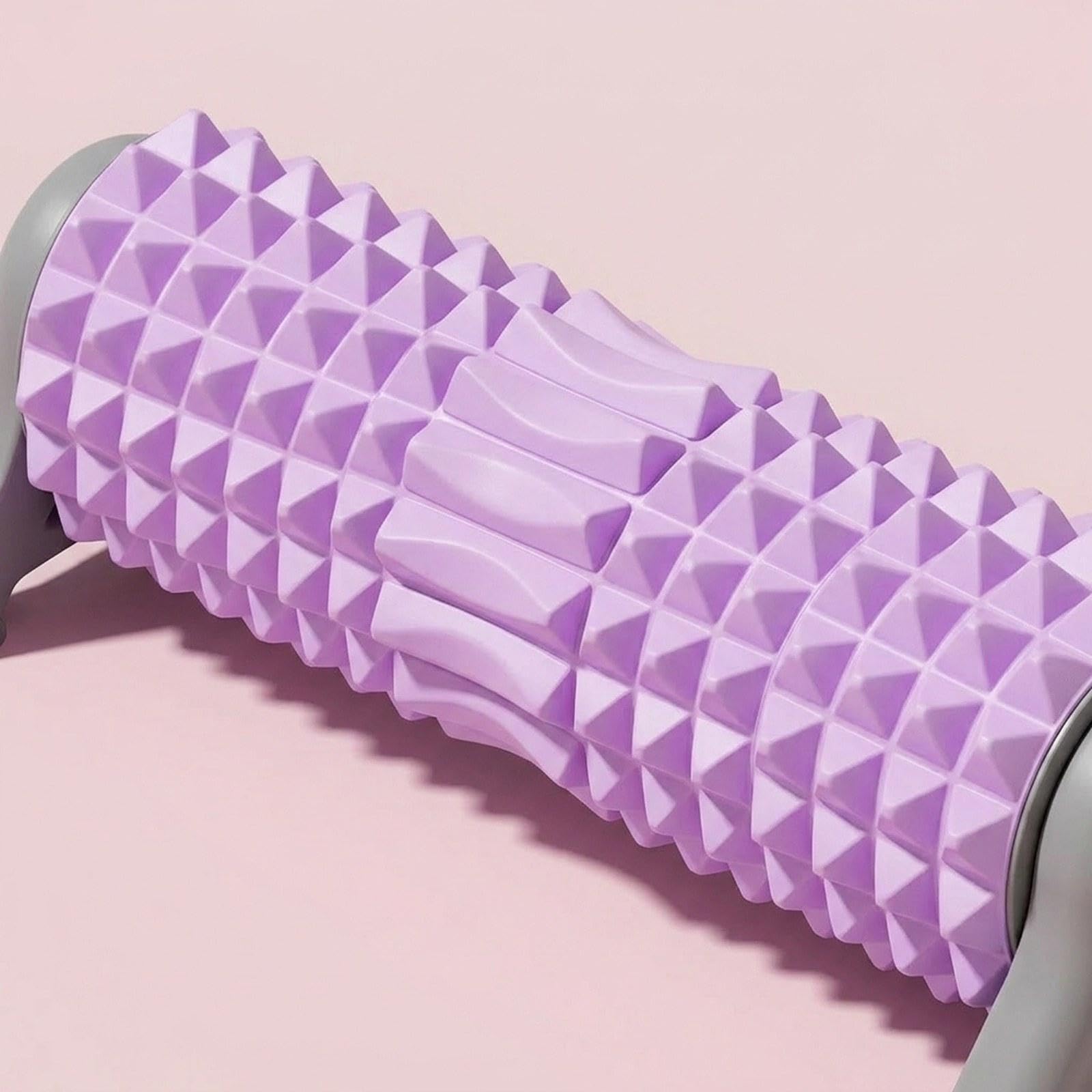Homyl Fitness Roller Pilates Trainingsblock Muskeldehnung Gymnastik Massagerolle Aus Eva mit Rutschfestem Design für Heimfitness Körperentspannung
