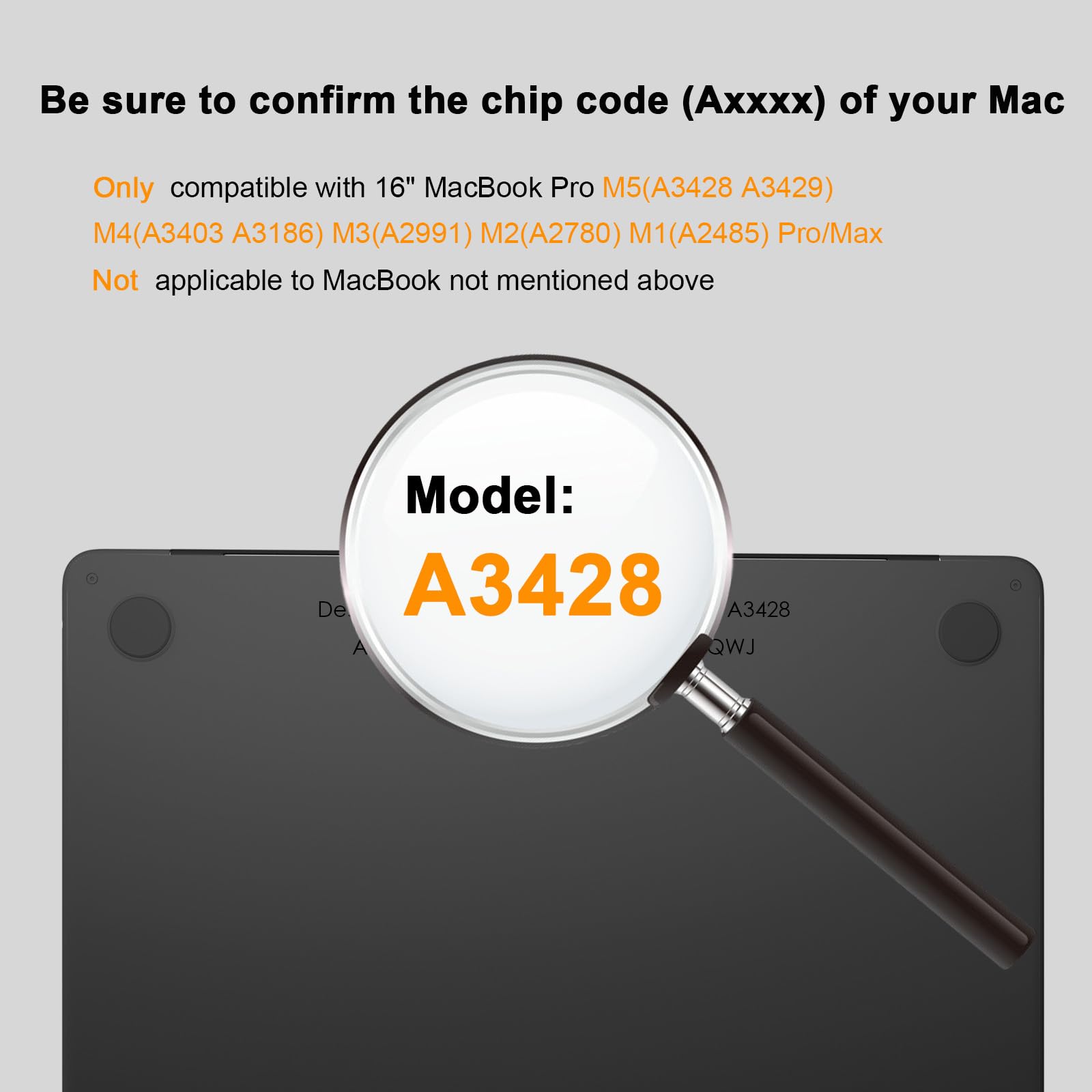 Coque matte crystal compatible avec MacBook Pro 16 pouces M5 M4 M3 M2 M1 Pro/Max[Couleur assortie au Mac], version 2026 2024-2021, Protection ultra fine pour Mac 16,2", Noir sidéral transparent