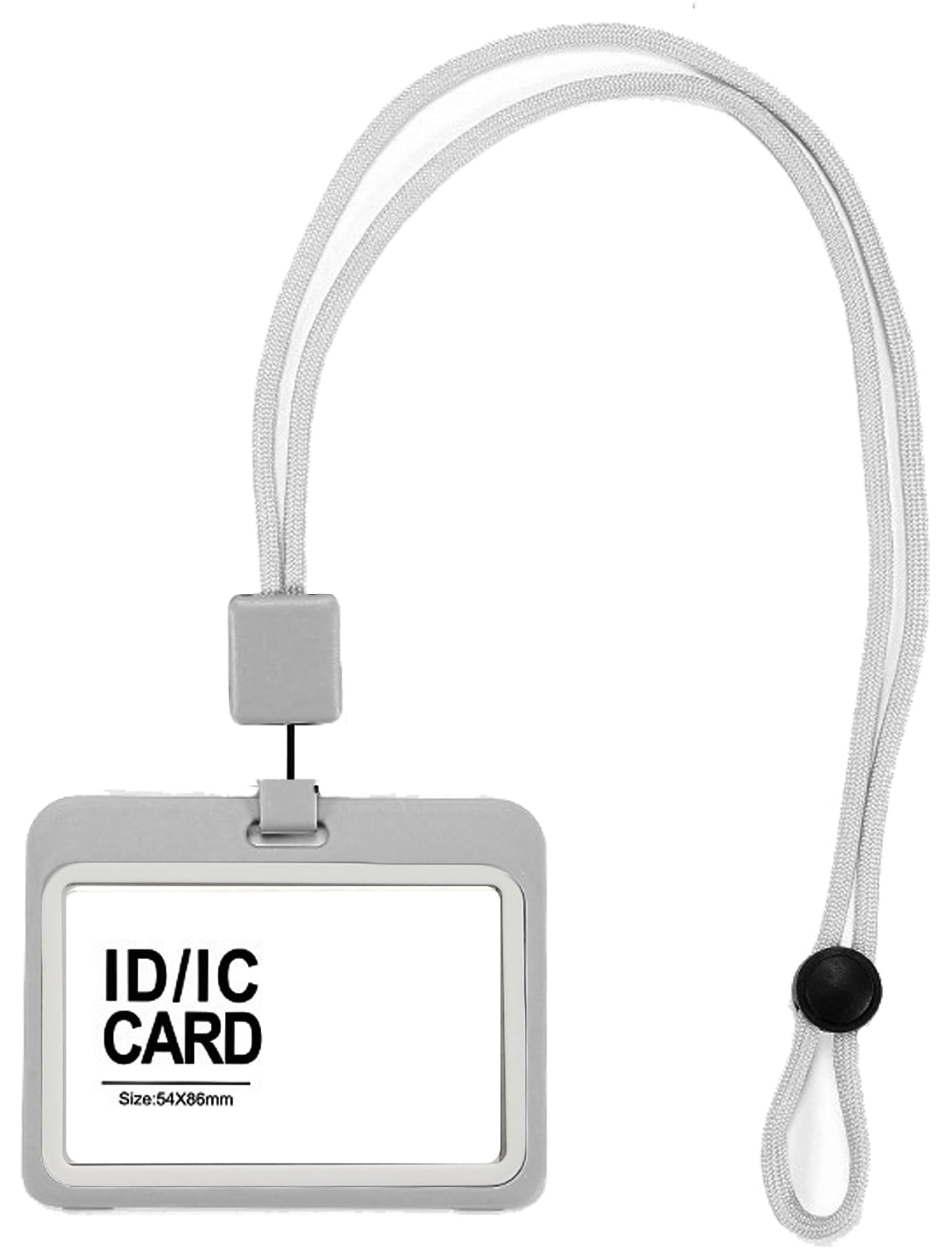 Amazon.co.jp: IDカードホルダー 首掛け 社員証ケース 縦/横