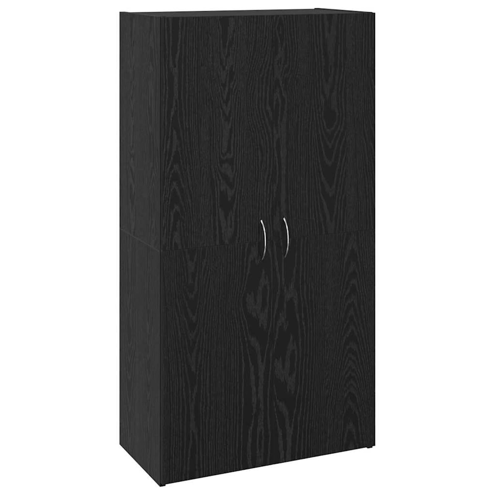 Homgoday Moderner Büroschrank Artisan-Eiche Holzwerkstoff 60 x 32 x 115 cm - für effizientes Büro-Organisation Model879638