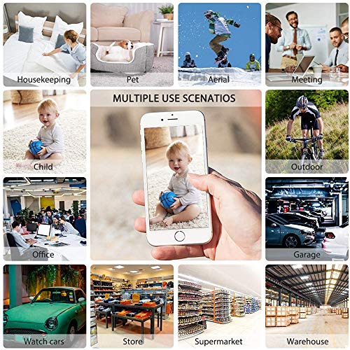 Telecamera Spia, 1080P HD Telecamera Nascosta Wifi...