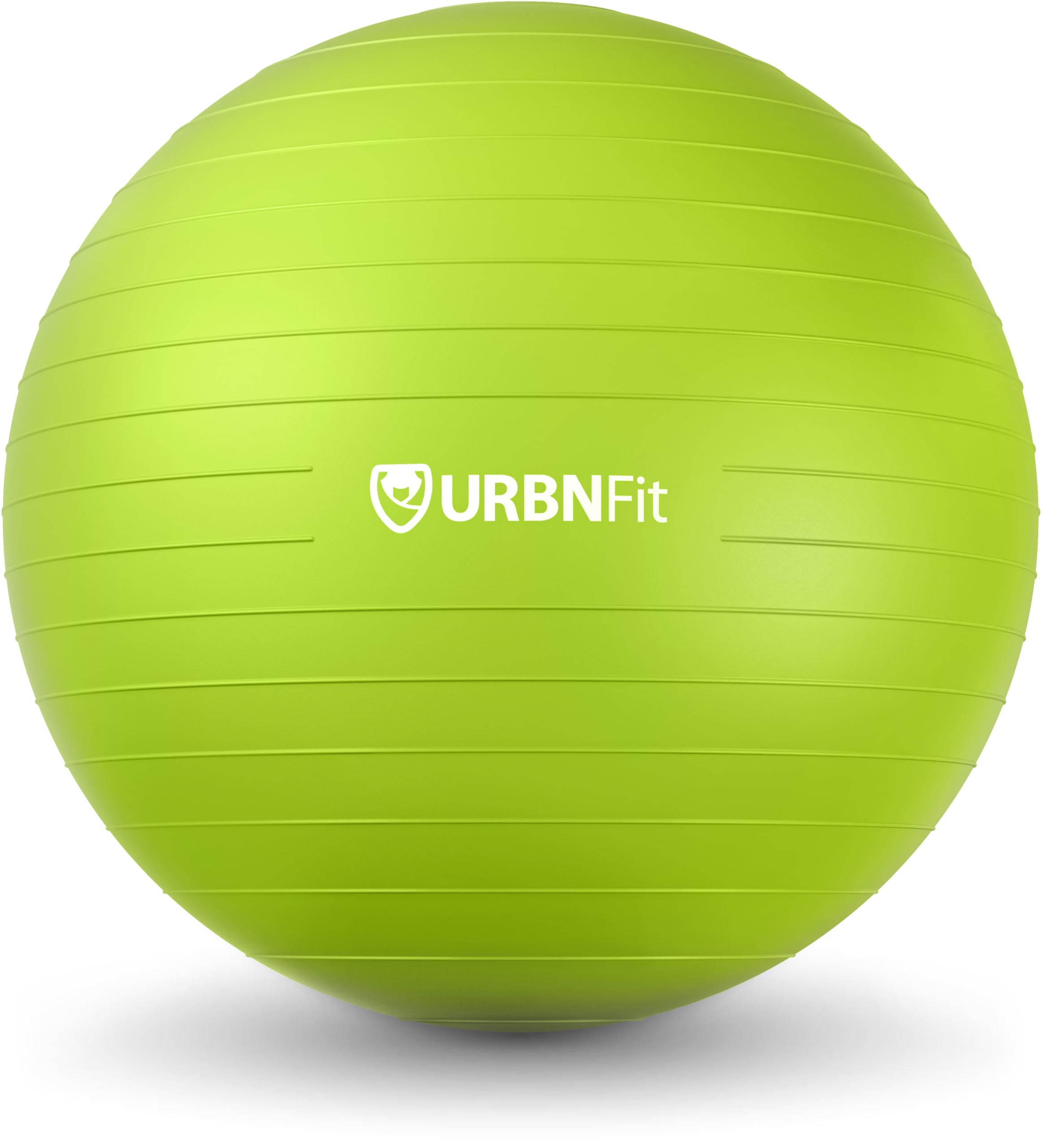 URBNFit Exercise Ball - Yoga Ball in Multiple Sizes for Workout, Pregnancy, Stability - Anti-Burst Swiss Balance Ball w/Quick Pump - Fitness Ball Chair for Office, Home, Gym