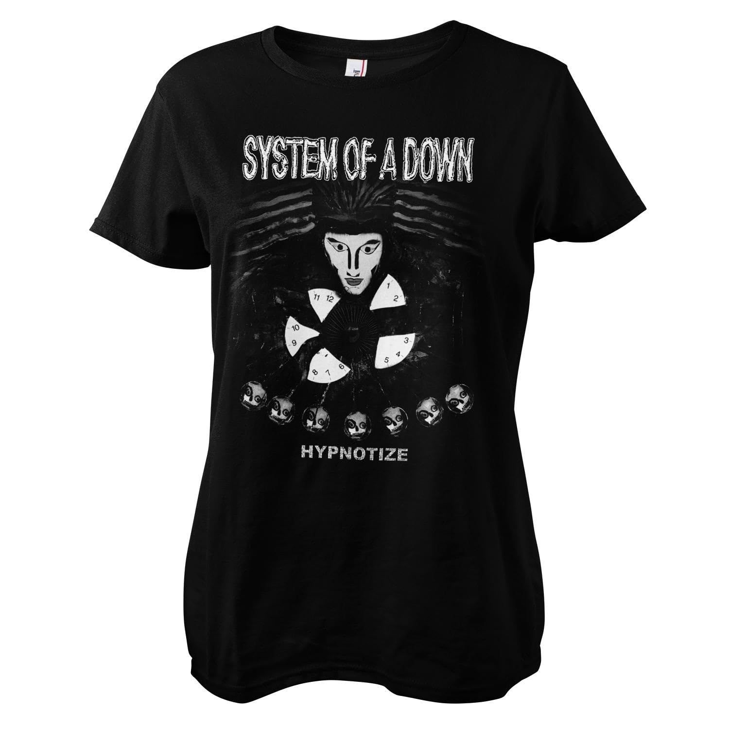 System Of A Down Officially Licensed Hypnotize Women T-Shirt (Black), Large