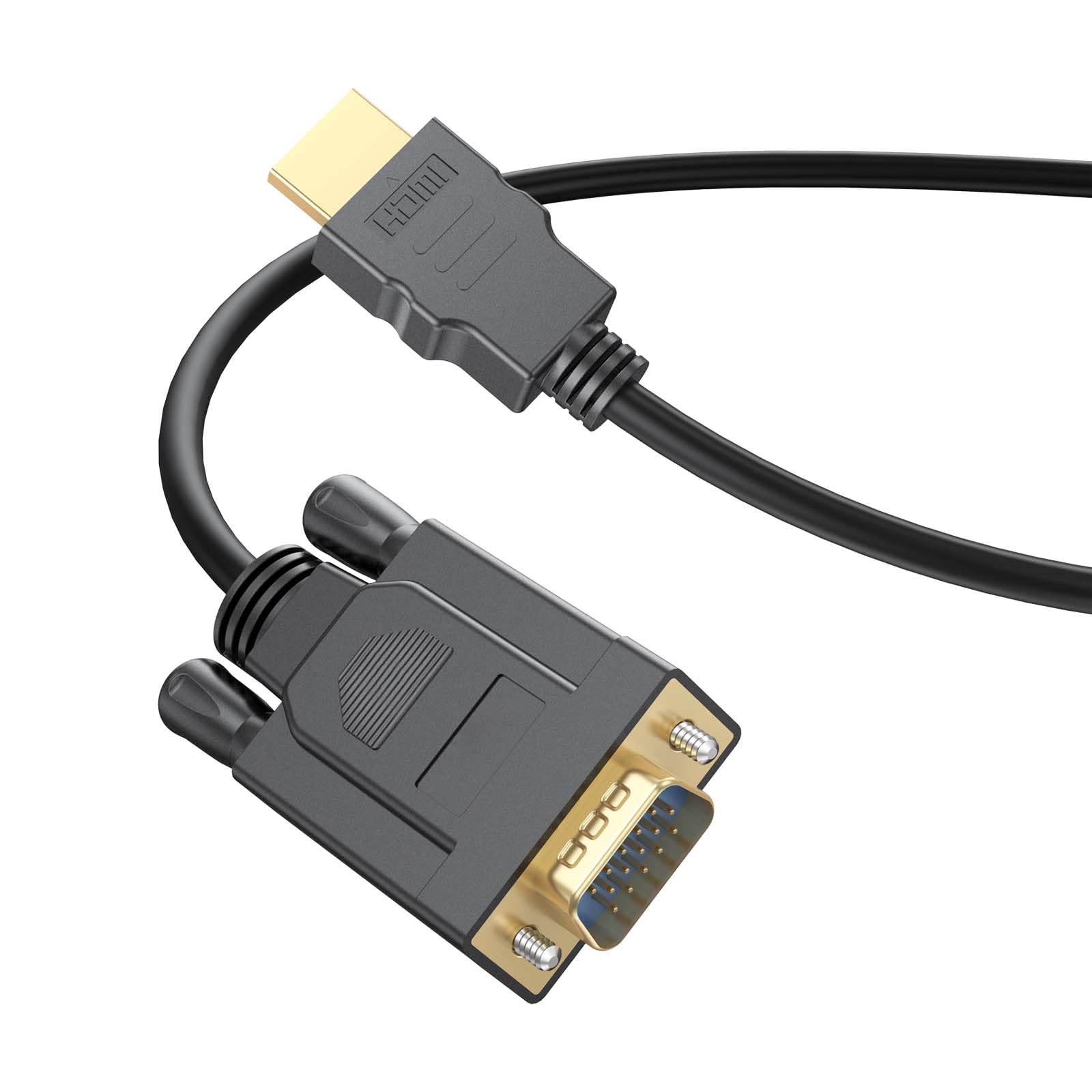 RuhZa HDMI to VGA Cable HDMI to VGA Cable 1080p@60Hz Male to VGA Male (HDMI to VGA) Compatible with PS4, PC, HDTV, Raspberry Pi, Roku, Xbox Monitors, Projectors (1.8 M) (B0BN46X3GP) Amazon Price History, Amazon Price Tracker