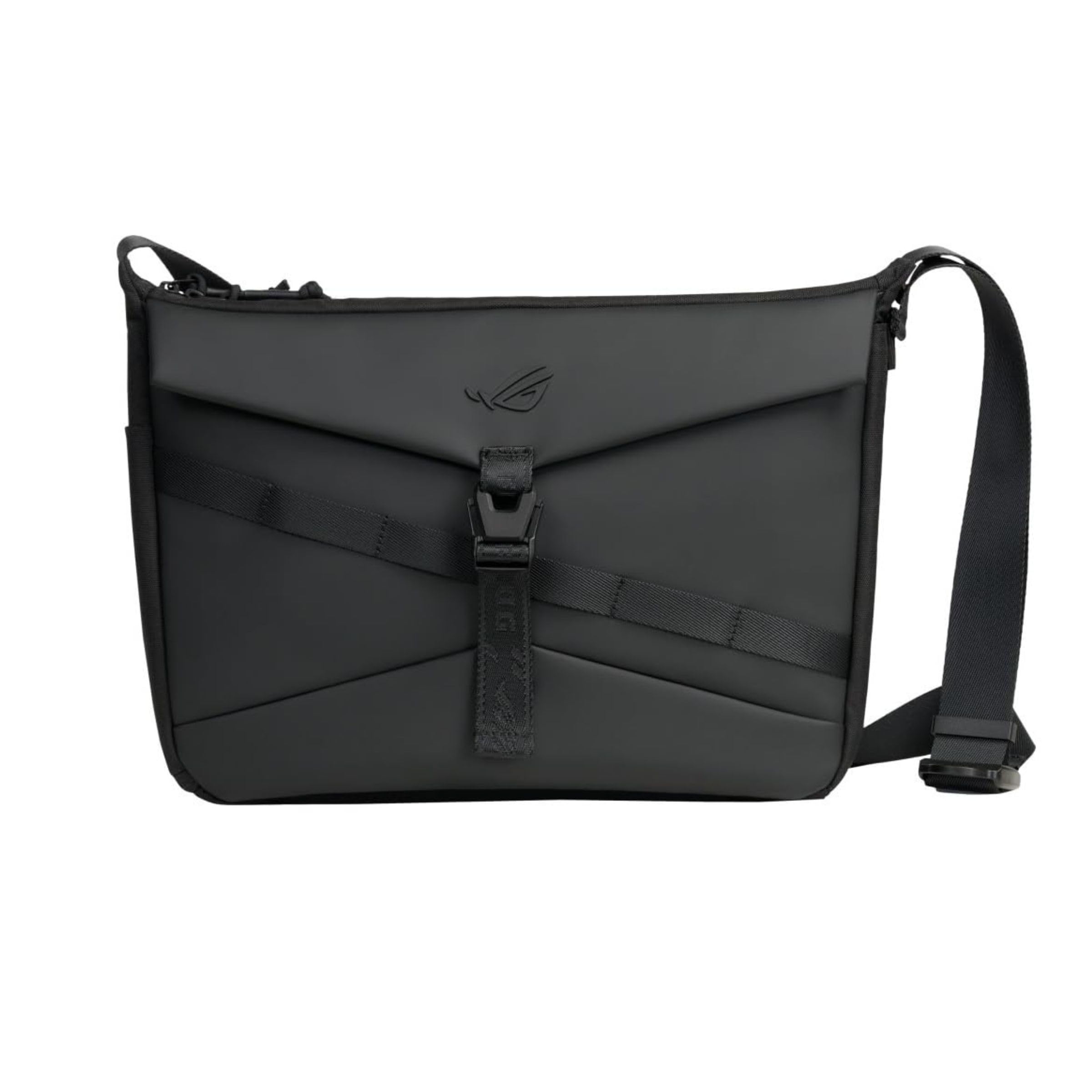 ROG Archer Messenger (BC2400) Gaming Laptop Messenger Bag for Up to 14-inch Laptops, Premium Protective Interior, YKK Anti-Theft Zippers, RFID Blocking, MOLLE System, Hidden Pocket, Black-image-45