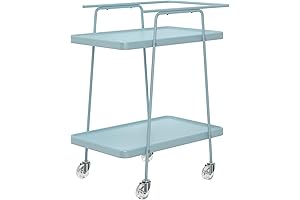 Cosco 2 Tier Serving Cart, Blue