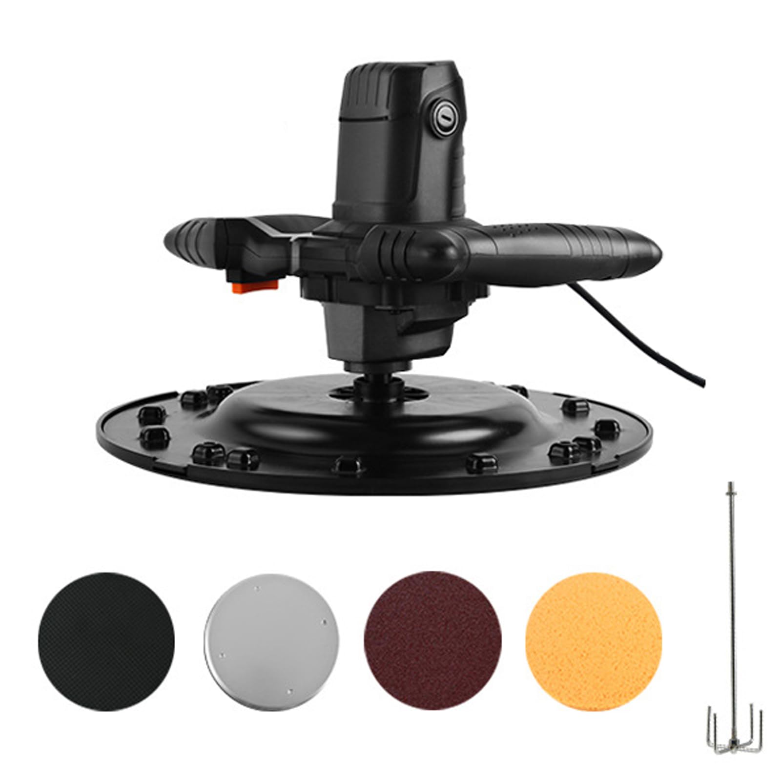 Ysfhyan 1 480W Electric Concrete Plaster Cement Mortar Smoothing Polishing Machine