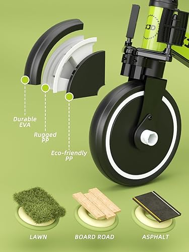 Miniatura 8 de XJD Triciciclos 3 en 1 para niños de 10 meses a 3 años triciclos para niños pequeños triciclos para niños pequeños triciclos para bebés triciclo