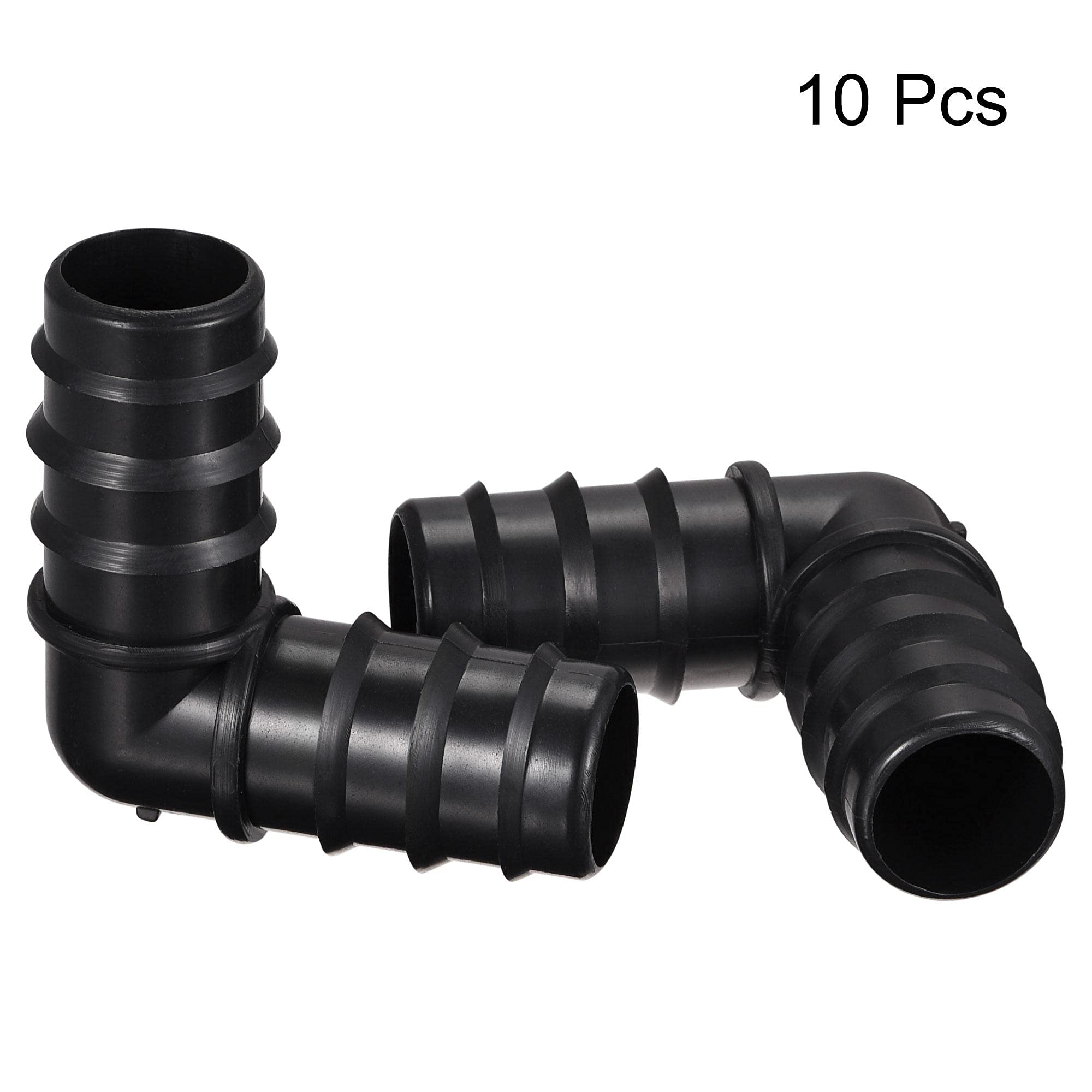 sourcing map Raccordo per tubi in PVC, 10 mm x 20 mm OD Spigot dritto tubo adattatore connettore rapido, blu confezione da 3