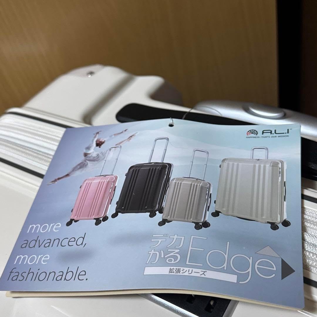 未使用 A.L.I. デカかるEdge キャリーケース 70l 大型 バニラ デカかる