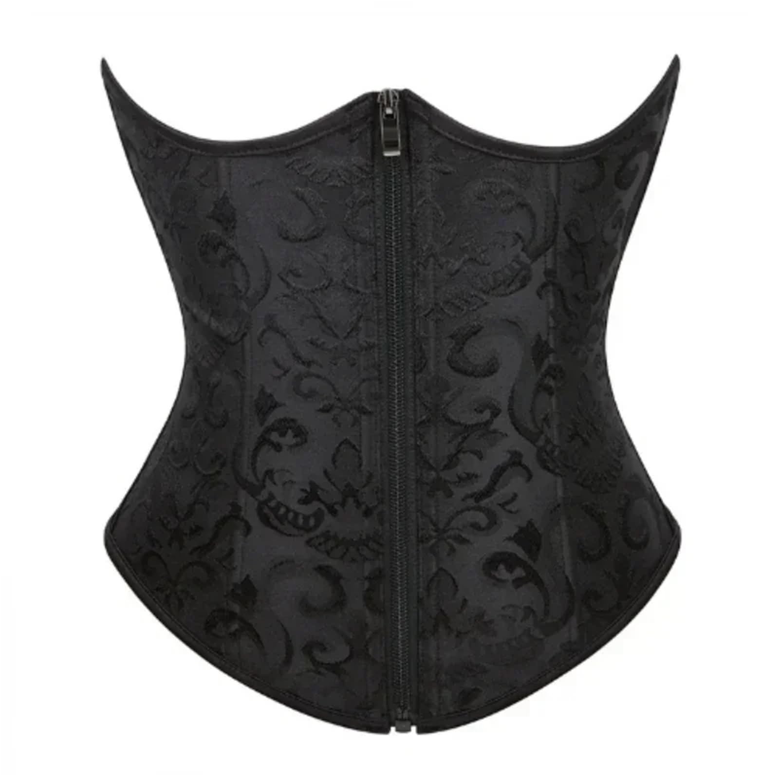 Corsé bajo el Busto for Mujer, Moldeador de Cuerpo, Cintura, Sexy, con Cremallera, Talla Grande, corsé Vintage para Toda OcasióN(S)