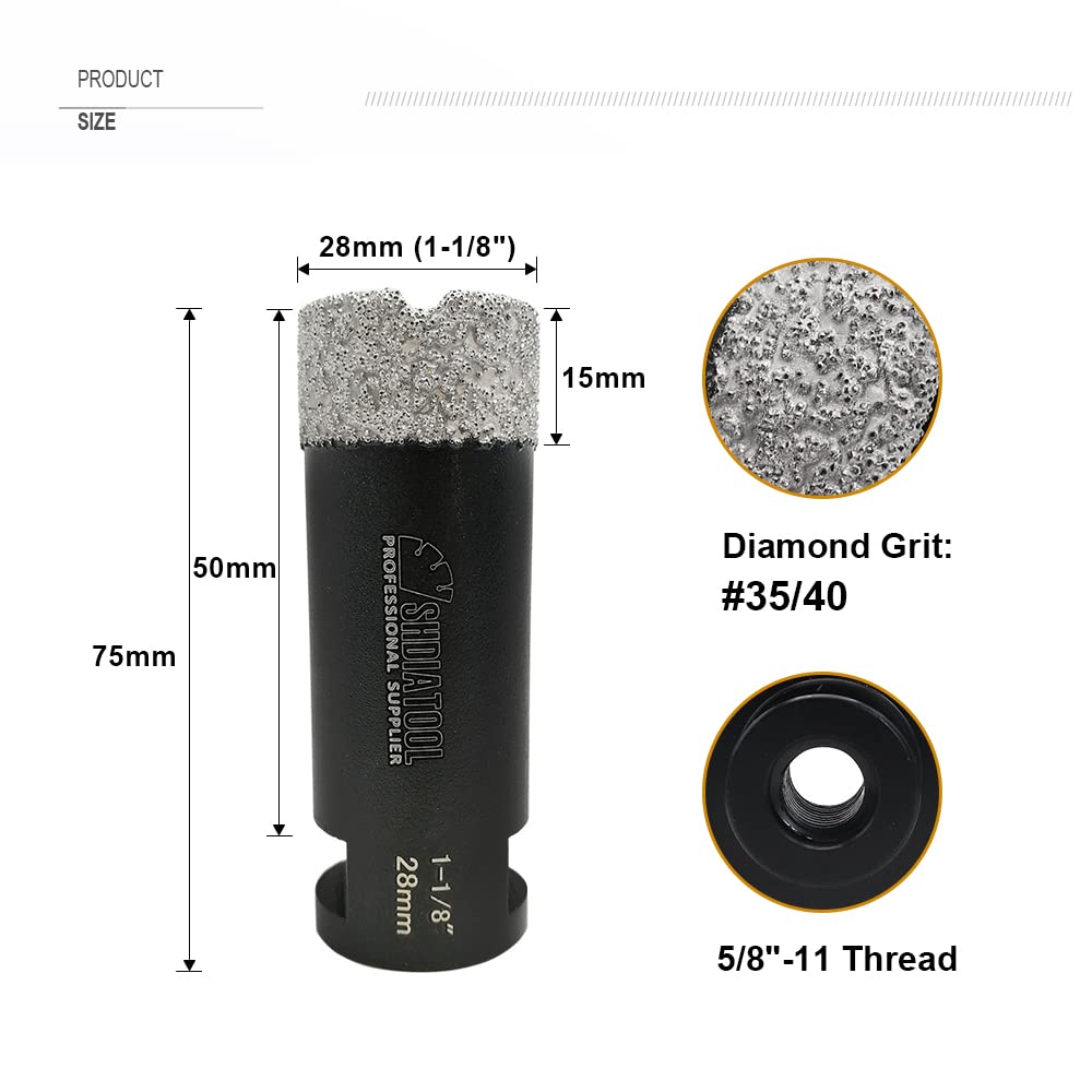 Snapklik Diamond Core Drill Bits 1 1 8 Inch For Porcelain Ceramic snapklik-diamond-core-drill-bits-1-1-8-inch-for-porcelain-ceramic
