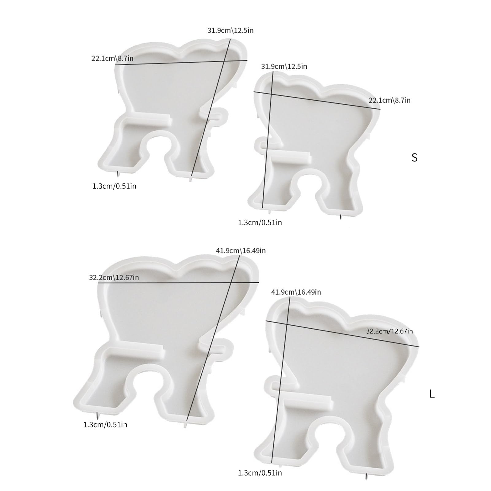 Stampi multifunzionali per leggio in silicone a forma farfalla Stampo per leggio in silicone Stampo per leggio a farfalla per la creazione strumenti per la creazione gioielli