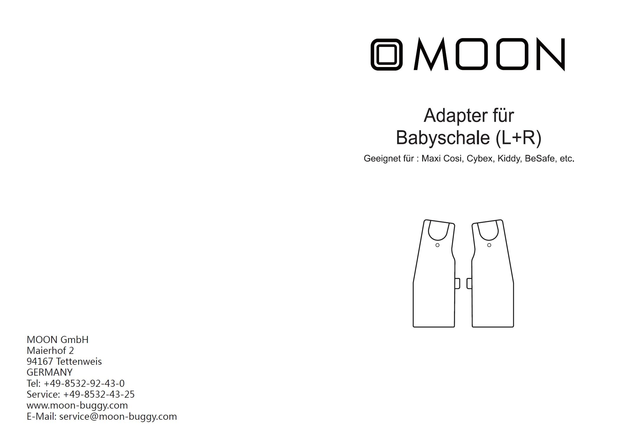 MOON Adapter Maxi Cosi do Resea+ / Sport