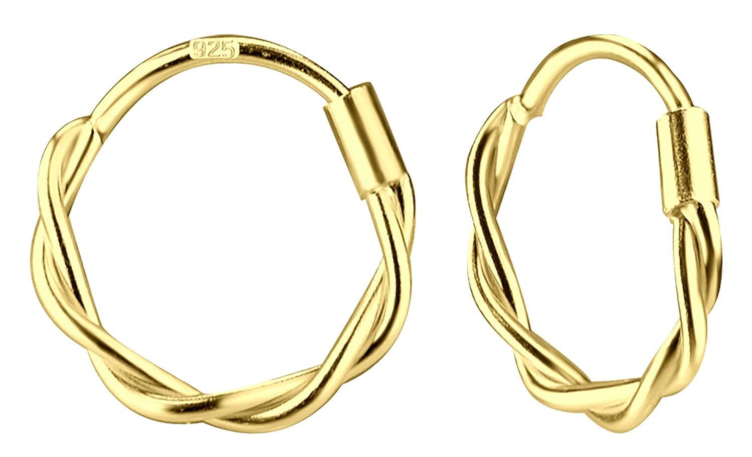 Aww So Cute 925 Sterling Silver Hypoallergenic Hoop Hoop Earrings for Babies, Kids & Girls | Diwali Gift/Birthday Gift | Comes in a Gift Box | 925 Stamped with Certificate of Authenticity | ER0019 (B0B1MHR5MF) Amazon Price History, Amazon Price Tracker