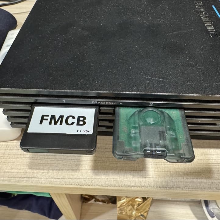PS2 FMCB Boot Card and PS2 Disc-Free MX4SIO Adapter (Dual TF/SD Slots) Bundle for PS2 18000 30000 50000 70000
