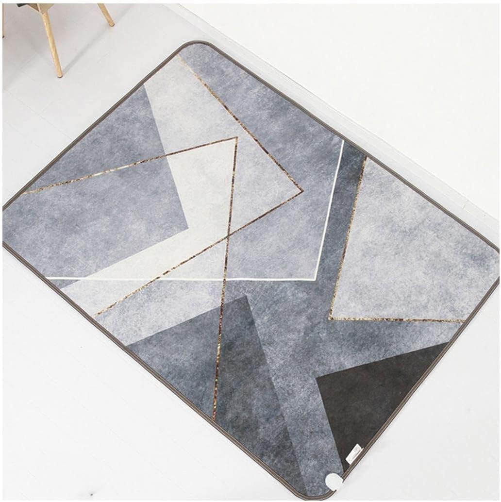 VNABO Carbon Crystal Heated Area Rug Adjustable Warming