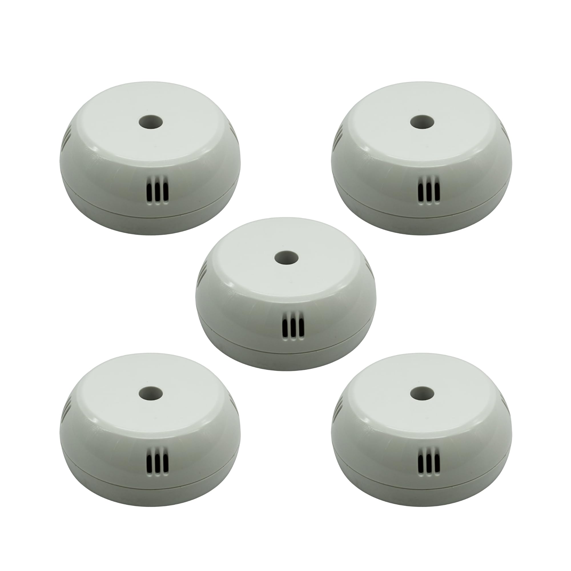 Ceiling Rose Junction Box, 5-Pack, White, Heavy Duty Electrical Connection Point for Lights and Fans