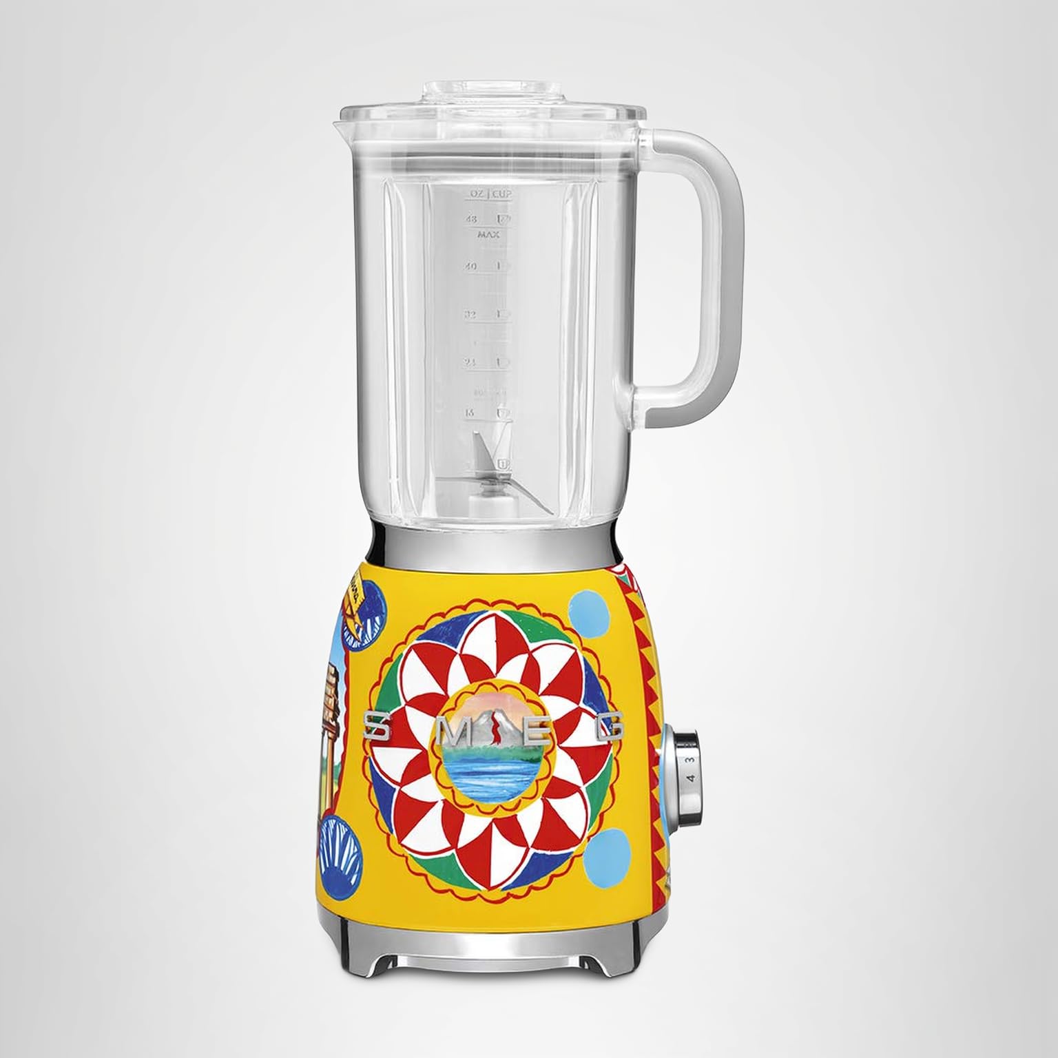 ドルチェ&ガッバーナ　SMEG イタリア製 ブレンダー Amazon.com: Dolce and Gabbana x Smeg Countertop Blender BLF01DGUS