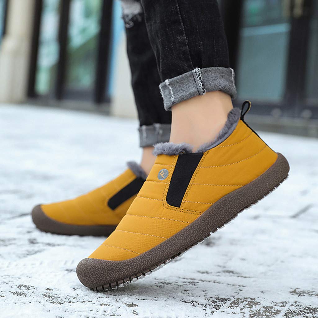 Winterschuhe Damen/Herren Warm Gefüttert Boots Schneestiefel Winterstiefel Trekking Winterschuhe