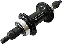 Vista 7 de Bicycle Rear Hub 36 Hole, Double Thread, 135mm Width, Aluminum Alloy Bike Hub Bicycle Wheel Part plateado