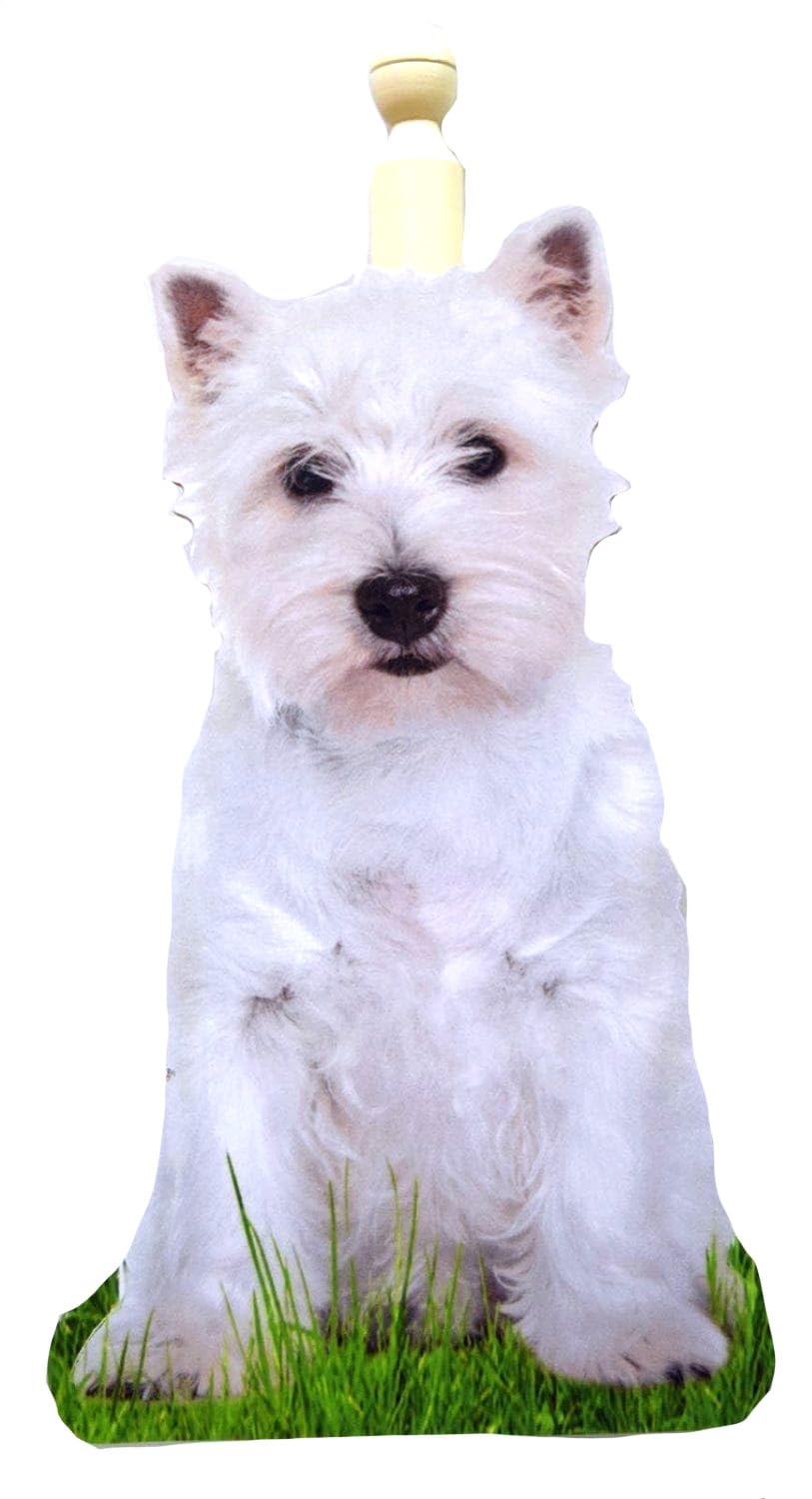 West Highland Terrier Kitchen Roll Holder - Westies West Highland Terriers D12a