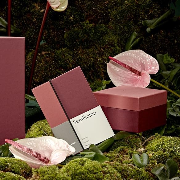 Semikolon 368780 Aufbewahrungsbox Natural Affair L - 23,9 x 23,9 x 16,1 cm - Geschenkbox